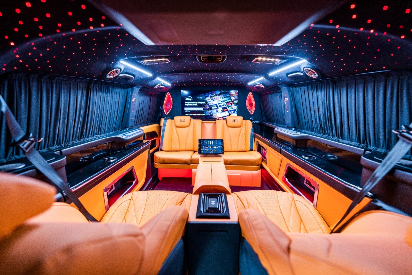 Bliss — BYJH Mercedes V-CLASS interior